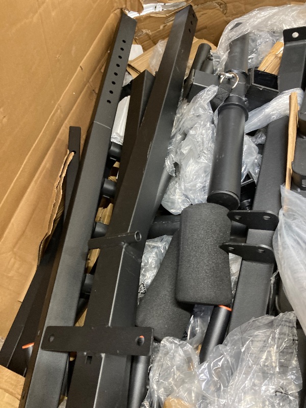 Photo 1 of **USED** . MISSING PARTS.**GIKPAL 800lbs 10-in-1 Multi-Function Adjustable Weight Bench Press Set with Row Machine & Lat Pull Down,Full Body Strength Training Workout Bench Exercise Equipment with Leg Developer, Preacher Curl

