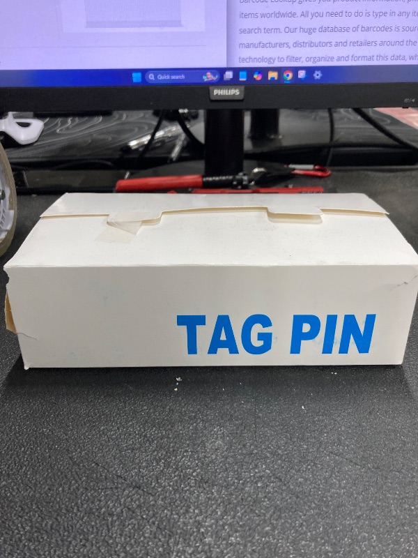 Photo 1 of 2 inch Standard Tagging Gun Fasteners, BS ONE 5000pcs Clothing Tag Barbs Attachments Price Label for All Standard Price Tag Gun