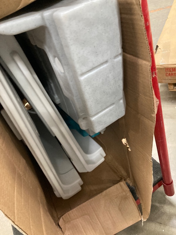 Photo 1 of ***(PARTS ONLY...BOX 2 OF 2 -MISSING BOX 1/2 SELLING AS IS INCOMPLETE***
Step2 Neat & Tidy Cottage Kids Playhouse, Indoor/Outdoor Playset, Interactive Play with Sounds, Made of Durable Plastic, for Toddlers 1.5+ Years Old, Grey