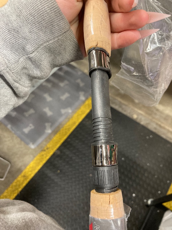 Photo 1 of ***(WOOD CORK CRACKED -SELLING AS IS )***SEE ALL PHOTOS!  
Ugly Stik 7’ Inshore Select Spinning Rod, One-Piece, 10-25lb Line Rating, Medium Heavy Power, 1/4-3/4 oz. Lure Rating, Versatile and Dependable
