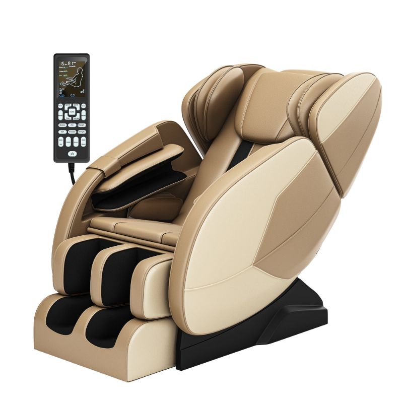 Photo 1 of **BOX B ONLY/INCOMPLETE SET**REAL RELAX MM450 MASSAGE CHAIR KHAKI 