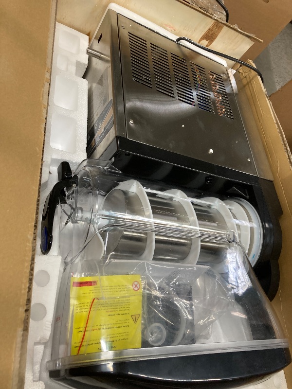 Photo 1 of ** PARTS ONLY** VEVOR Slushy Machine, 15L Single Tank Commercial Margarita Machine, 60 Cups Stainless Steel Margarita Smoothie Frozen Drink Machine, Slushie Machine for Home Party Restaurants Cafe Bars