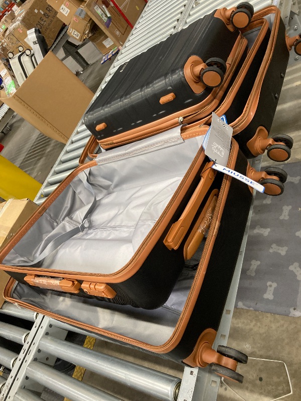Photo 1 of **SIMILAR ITEMS** Luggage 3 Piece Set Suitcase Spinner Hardshell Lightweight TSA Lock