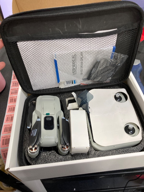 Photo 1 of Drone with 4K UHD Camera for Adults,S159 Pro GPS Drone Brushless Motor,Upgraded 4.5" Screen, Smart FPV Foldable Quadcopter for Beginners, Auto Return, Follow Me, Waypoints, 60 Mins Flight Time,Gift, with Obstacle Avoidance