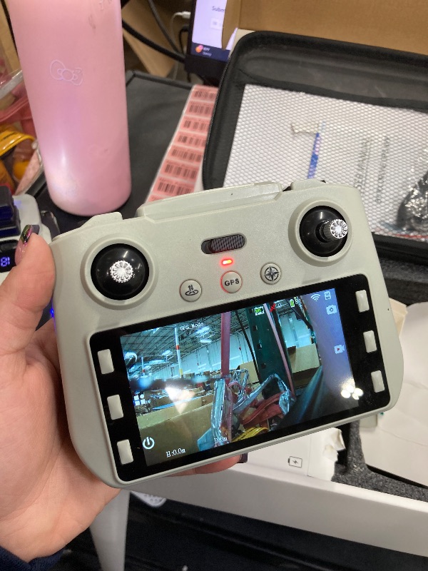 Photo 1 of Drone with 4K UHD Camera for Adults,S159 Pro GPS Drone Brushless Motor,Upgraded 4.5" Screen, Smart FPV Foldable Quadcopter for Beginners, Auto Return, Follow Me, Waypoints, 60 Mins Flight Time,Gift, with Obstacle Avoidance