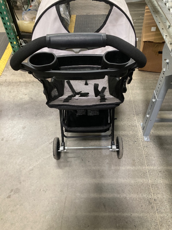 Photo 1 of **MISSING PARTS/HAS SPOTS-SEE PICS**Kolcraft Cloud Plus Lightweight Umbrella Stroller for Toddlers with Reclining Seat, Large Storage Basket, Canopy, Infant & Parent Trays, Compact Fold for Summer Travel, Durable Frame, Slate Gray