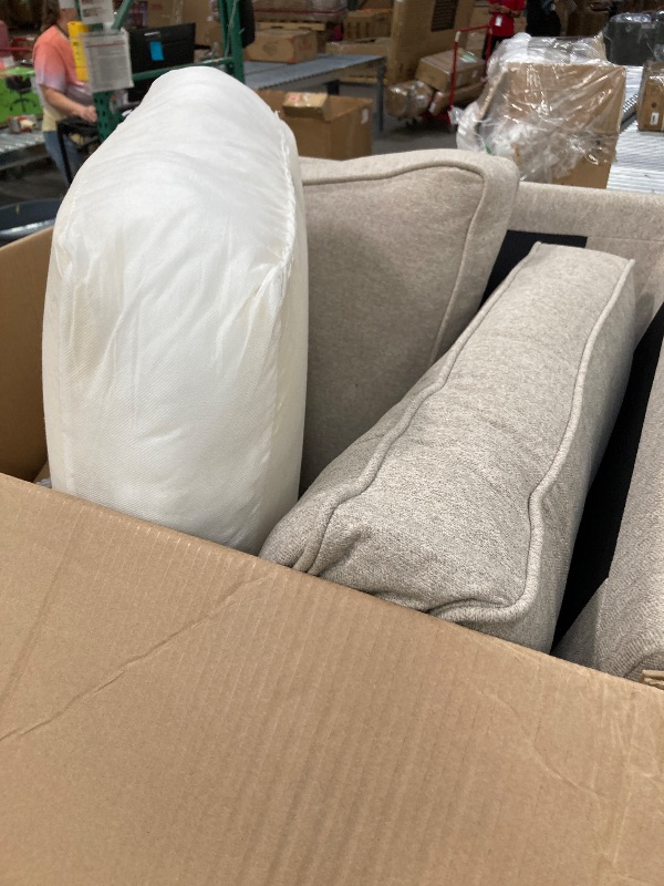 Photo 1 of ***SET OF 4 BOXES** VANOMi Large Modular Sectional Sofa, Oversized Couch with Charging Station, Cloud Couch Deep Seat Sofa with Thick Cushion, Convertible Sectional Couches for Living Room Office Apartment