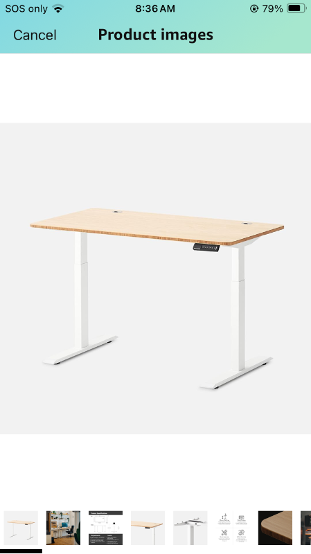 Photo 1 of  SmartDesk 2 Electric Standing Desk, 