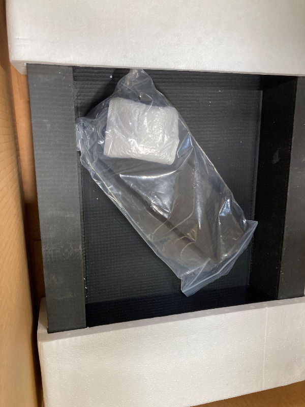 Photo 1 of 16" x 28" Shower Niche Insert, Black, Modern, 2-Shelf, Wall-Mounted, Tile Ready, Waterproof, Lightweight, Space Saving, Adjustable