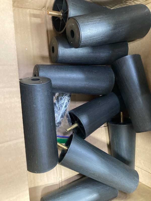Photo 1 of 10 BLACK LEGS FOR COUCH