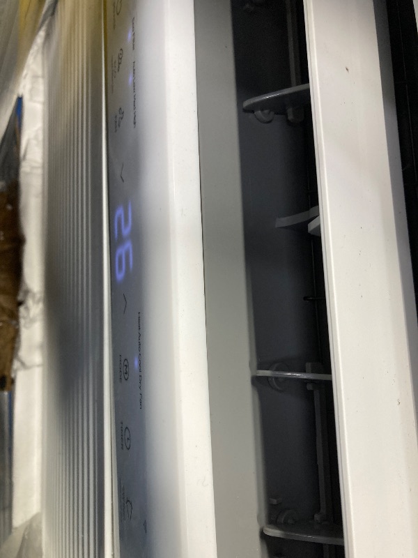 Photo 1 of Midea 12,000 BTU Smart Inverter Air Conditioner Window Unit with Heat and Dehumidifier – Cools up to 550 Sq. Ft., Energy Star Rated, Quiet Operation, Electronic Controls, Remote Control, White