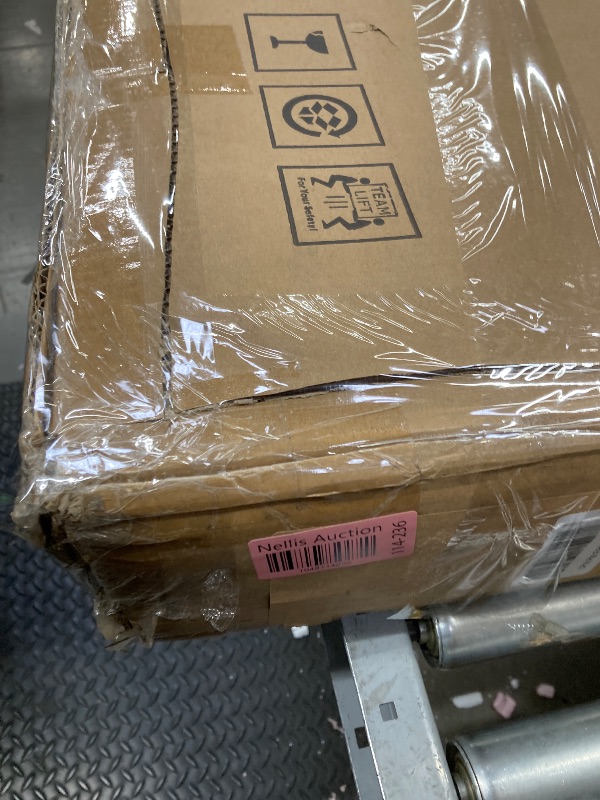 Photo 1 of ****** BOX 2 OF 2 ONLY****** PARTIAL SET ****8x10 FT Greenhouse for Outdoors, Polycarbonate Greenhouse with Roof Vent, Ground Nails, Lockable Push Door, Aluminum Large Walk-in Green House for Outside Garden Backyard, Patio, Lawn, Black