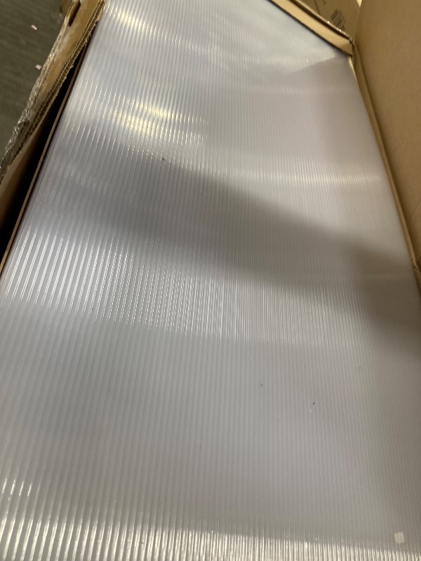 Photo 1 of ****** BOX 2 OF 2 ONLY****** PARTIAL SET ****8x10 FT Greenhouse for Outdoors, Polycarbonate Greenhouse with Roof Vent, Ground Nails, Lockable Push Door, Aluminum Large Walk-in Green House for Outside Garden Backyard, Patio, Lawn, Black