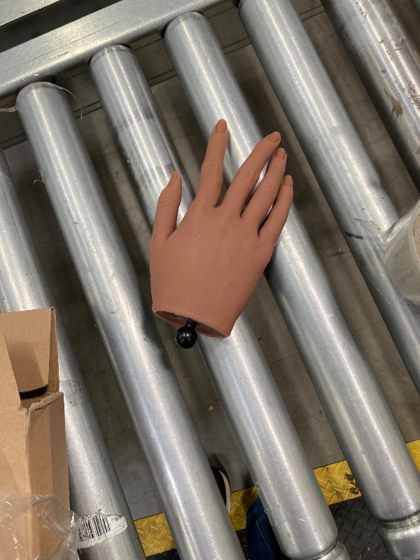 Photo 1 of ***(PART ONLY- MISSING PIECES -SELLING AS THIS SINGLE PART)*** 
LIONVISON Practice Hand for Acrylic Nails, Silicone Nail Hand Practice, Flexible Fingers Fake Training Hand False Mannequin Hands for Nail Practice, Hand Model Kit for Nail Supplies Manicure 