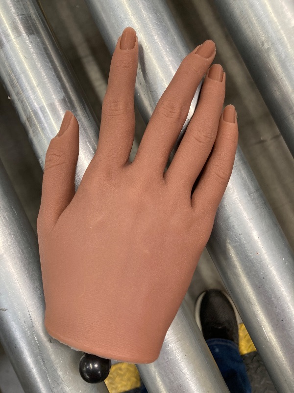 Photo 1 of ***(PART ONLY- MISSING PIECES -SELLING AS THIS SINGLE PART)*** 
LIONVISON Practice Hand for Acrylic Nails, Silicone Nail Hand Practice, Flexible Fingers Fake Training Hand False Mannequin Hands for Nail Practice, Hand Model Kit for Nail Supplies Manicure 
