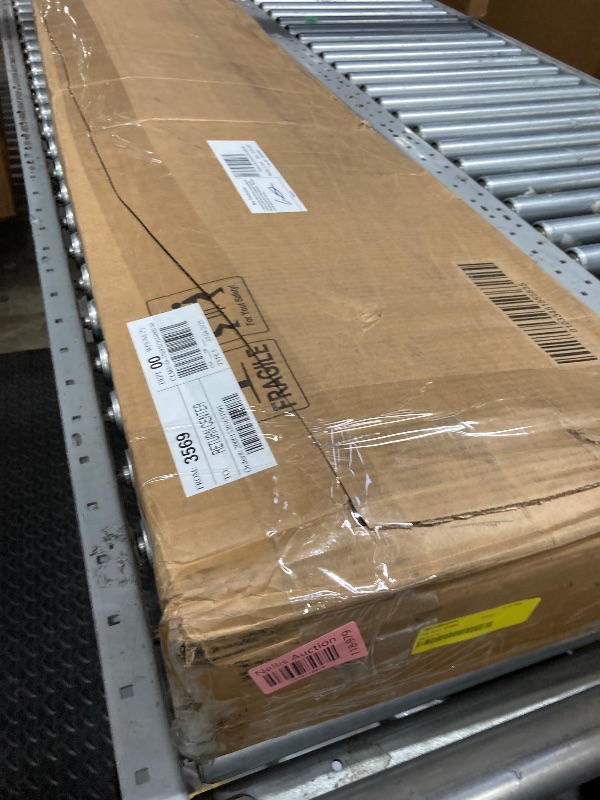 Photo 1 of ( MAY BE INCOMPLETE )Walker Edison Timothee Urban Industrial Metal Double over Loft Bunk Bed, Full Double, White