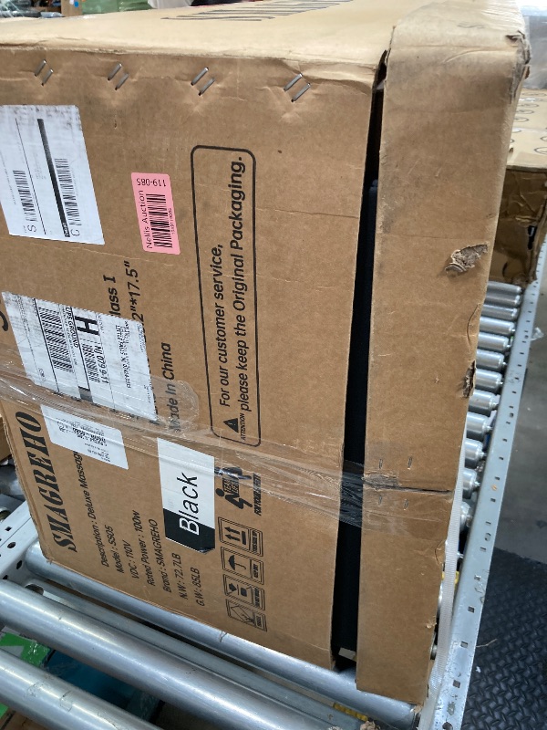 Photo 1 of  **IT IS INCOMPLETE, IT IS MISSING IMPORTANT PARTS**SMAGREHO 2025 Zero Gravity Massage Chair Full Body, with 6 Auto Modes, Foot Massage, Waist Heating, Bluetooth, Black