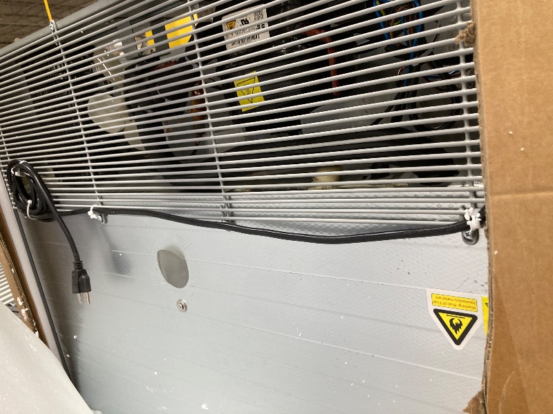 Photo 1 of **DAMAGED CORNER OF DOOR TOP FRONT SEE PIC**ECEVT 36" W Back Bar Cooler Under Counter Beverage Refrigerator 2 Glass Door 7.4 Cu.ft for Beer Soda Drinks Wine with LED Lighting for Commercial Display Beverage Fridge