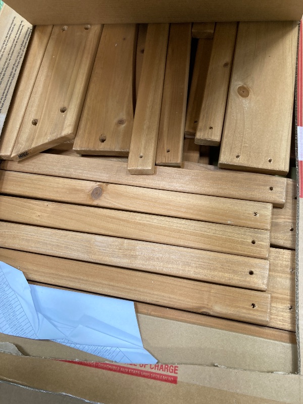 Photo 1 of ***PARTS ONLY***
Backyard Discovery Beach Front Cedar Wood Swing Set with Wave Slide, Play Deck, Monkey Bars, Rock Wall Ladder, Shaded Picnic Area, Snack Bar, Belt Swings, Trapeze, Sandbox Area, Outdoor Playset