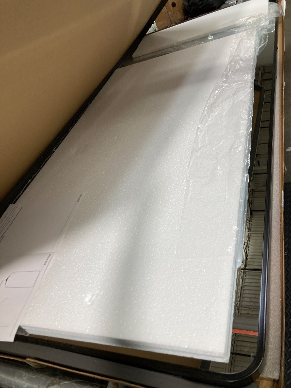 Photo 1 of Floor Mirror, Arched Full Body Standing Mirror for Bedroom & Living Room, Black