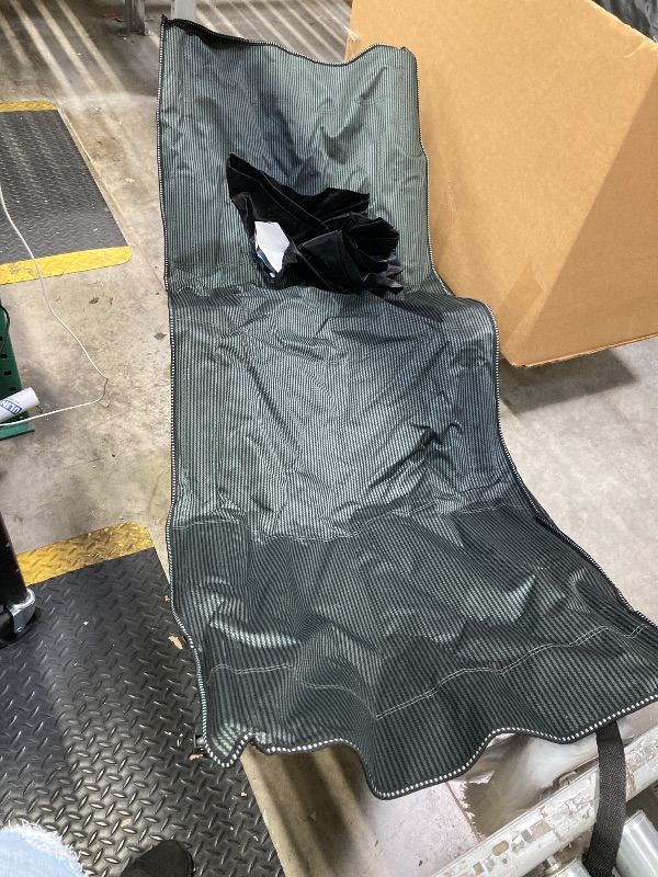 Photo 1 of    **** DOESN'T HAVE THE MATTRESS
  GVDV Folding Camping Cot with 2 Sided Comfort Mattress, Double Layer Oxford Fabric Folding Bed, Portable Sleeping Bed Cot for Camp Office Nap Beach Travel
