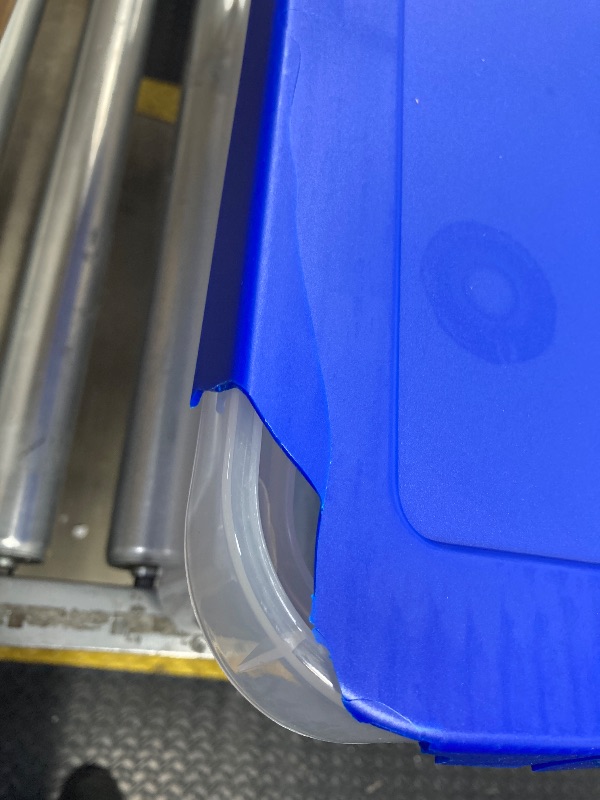 Photo 1 of ***(DAMAGE -SELLING AS IS )*** Bankers Box Heavy Duty 20" Plastic Letter File Box