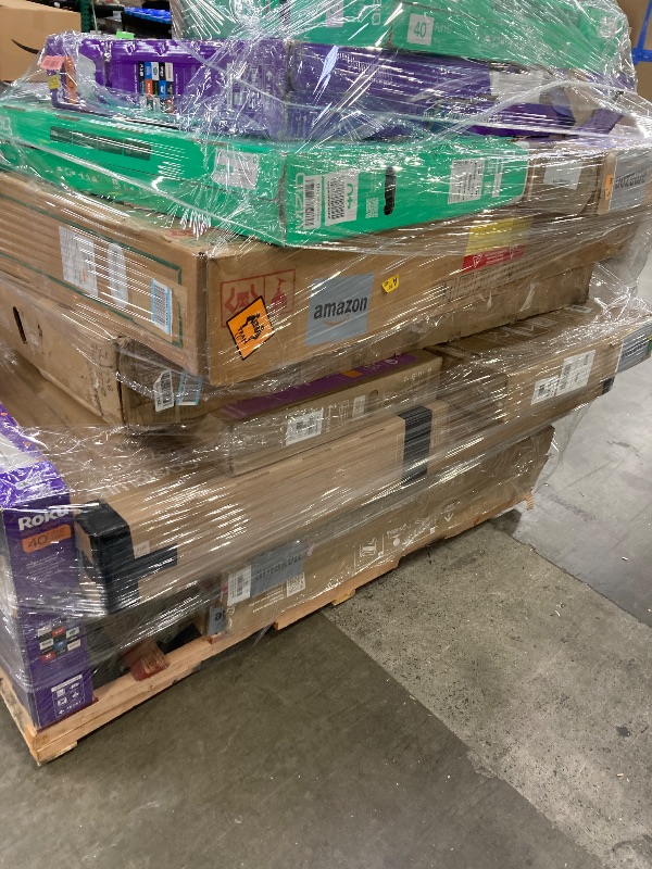 Photo 1 of ********No returns***No refund*******TV pallet doesn't work, only for parts of different brands and sizes. Some turn on, others don't. Broken screens, possibly missing cables and remote control. Returns not accepted. Final sale, approximate retail price o