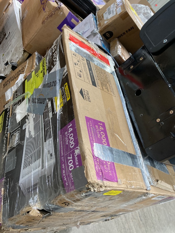Photo 1 of ****no returns accepted***** final sale *****pallet with air conditioners and possible some fans only for parts, remote control or some part may be missing this pallet also contains small miscellanious item retail price is estimated for parts.