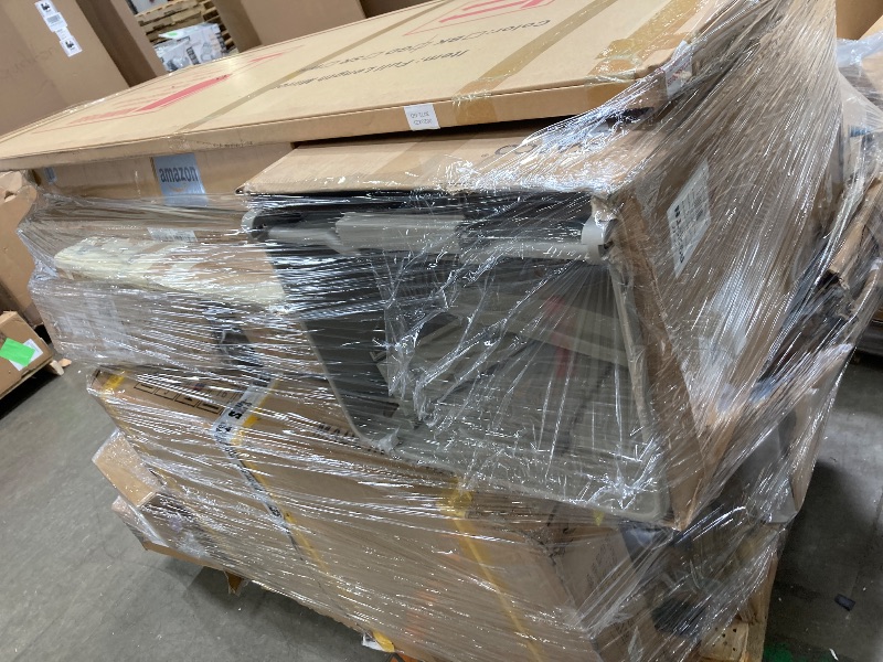 Photo 1 of ********no return no refund ********* pallet of different wooden items for example bed, mirrors, chairs, tables and much more returns are not accepted final sale