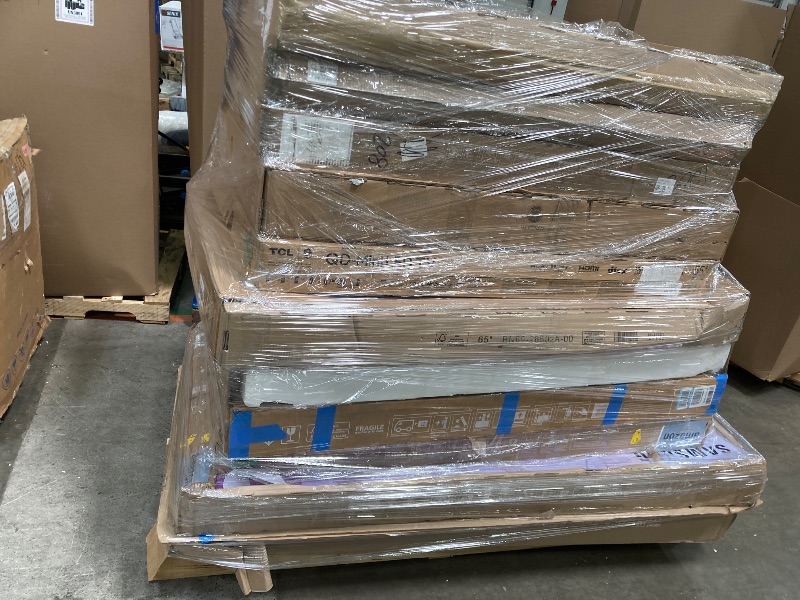 Photo 1 of ********No returns***No refund*******TV pallet doesn't work, only for parts of different brands and sizes. Some turn on, others don't. Broken screens, possibly missing cables and remote control. Returns not accepted. Final sale, approximate retail price o