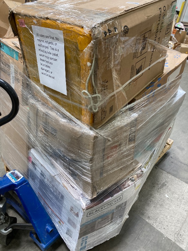 Photo 1 of ****no returns accepted***** final sale *****pallet with air conditioners and possible some fans only for parts, remote control or some part may be missing this pallet also contains small miscellanious item retail price is estimated for parts.