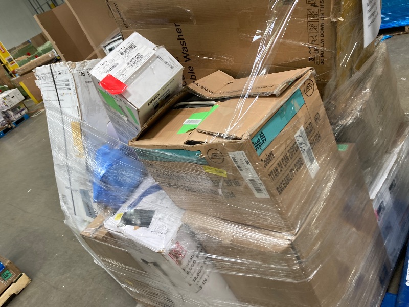 Photo 1 of ****no returns accepted***** final sale *****pallet with air conditioners and possible some fans only for parts, remote control or some part may be missing this pallet also contains small miscellanious item retail price is estimated for parts.
