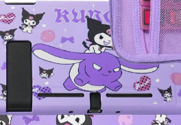 Photo 1 of **PLEASE READ NOTES** RHOTALL Kuromi Carrying Case for Switch Lite,6 in 1 Storage Accessories Kit with Portable Travel Bag Case, Soft Protective Cover, Screen Protectors and 2 Cute Thumb Caps