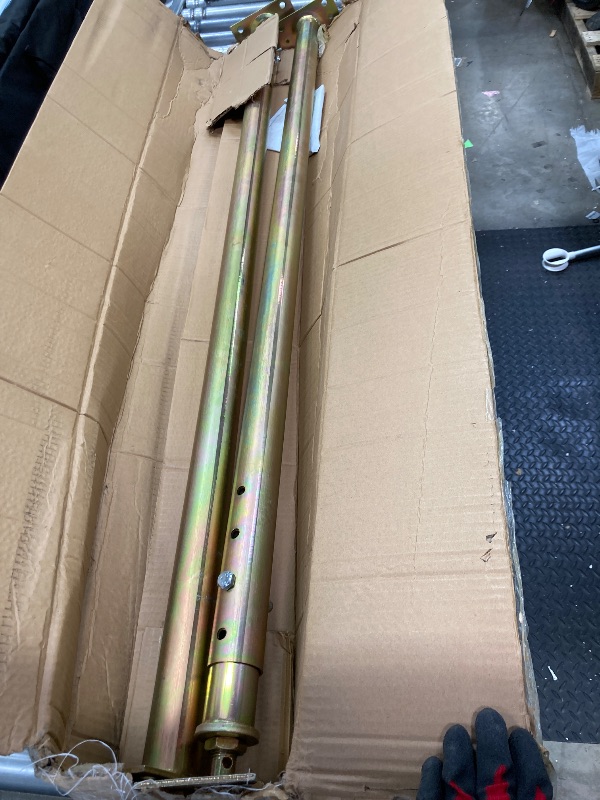 Photo 1 of 2 Pack 59" - 100" Adjustable House Floor Wall Jack Post Pole Rod Fit for Leveling Framing Basement Crawlspace Beam Roof Stair Ceiling