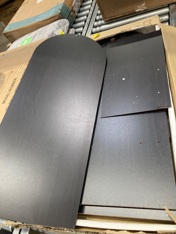 Photo 1 of 15111 Jaya Simplistic Computer Study Desk With Bin Drawers, Espresso