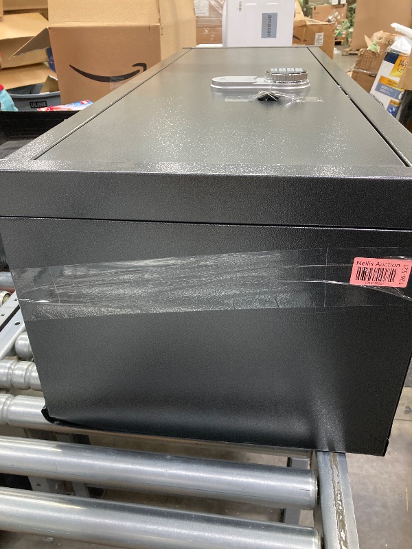 Photo 1 of [2025 Upgraded] 7-8 Fireproof Gun Safe for Rifles and Pistols, 51'' Tall Rifle Gun Safes for Home, Heavy Duty Gun Cabinets for Rifles and Shotguns with 3 Pistol Rack & Silent Mode (Us Stock), Black