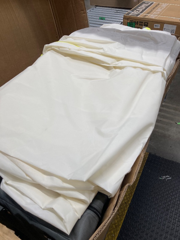 Photo 1 of ***MISSING PARTS, NO POP UP FRAME, NO ROLLING BAG, TOP ONLY*** 
COBIZI 10x30 Canopy Tent TOP ONLY with 8 Sidewalls, REPLACEMENT CANOPY for Parties Wedding Outdoor Patio Khaki
