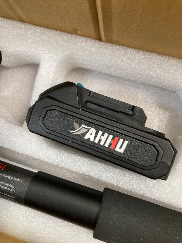 Photo 1 of 
YAHHU Cordless Weed Wacker Battery Powered 21V - Trimmer, Edger, and Mower with Multiple Blades for Garden  ***(ORIGINAL STOCK PHOTO NOT AVAILABLE, OPEN BOX)*** 
