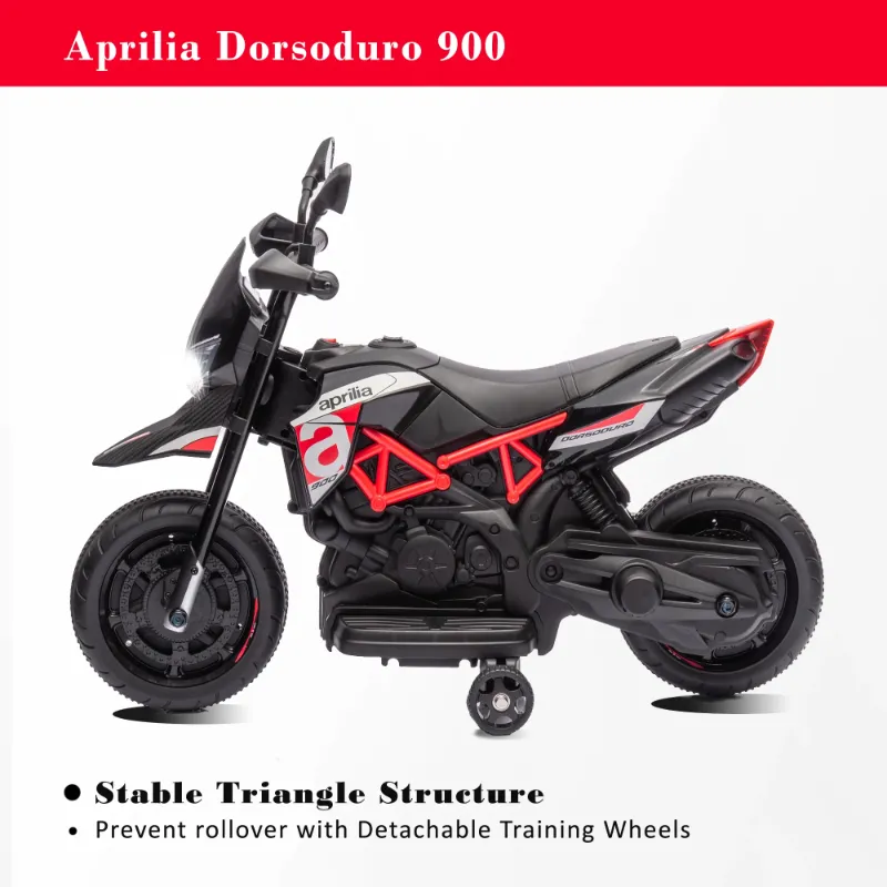 Photo 1 of ****Parts only***
Aprilia Kids Electric Motorcycle, 6V, LED Lights, Sounds & Music, Battery Powered Dirt Bike for Boys & Girls
