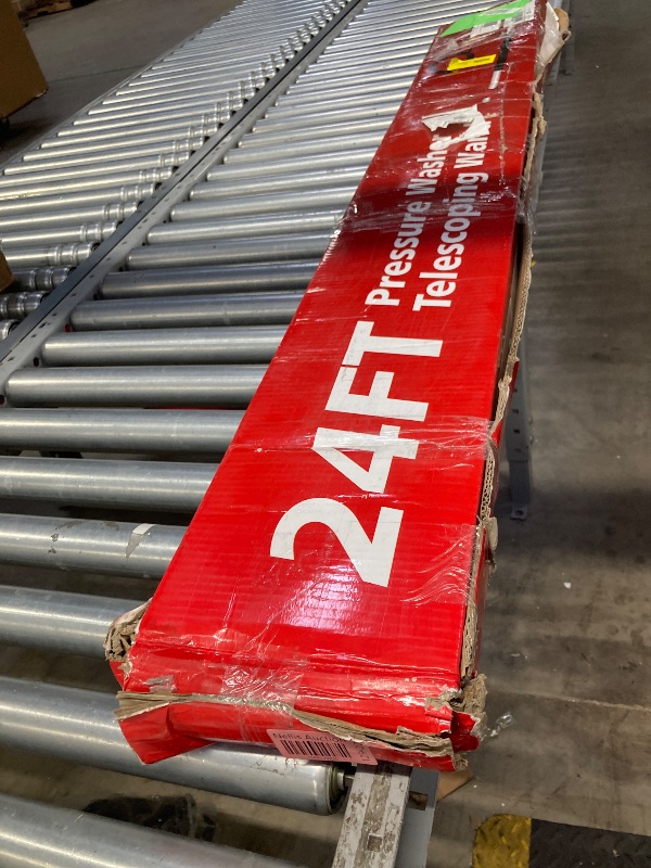 Photo 1 of 
***Very used****** Part only****

24 FT Gutter Cleaning Tools from The Ground - Telescoping Pressure Washer Wand - Gutter Cleaner Attachment with Power Washer Extension Wands, Brush, 7 Spray Nozzle Tips, 2 Hose Adapters, Support Belt
