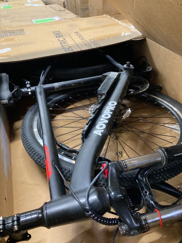 Photo 1 of ****It is used and is not missing any parts.*****AYOLNY Electric Bike for Adults 750W Peak, 26" Mountain E-Bike, 55 Miles + 20MPH Adult Electric Bicycles for Road Sand Mountain (Ebike, Black)