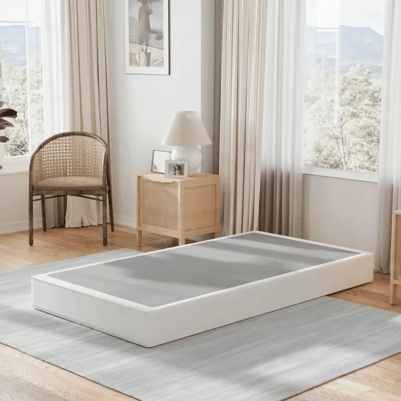 Photo 1 of ***USED***ULIESC 7 Inch Twin Box Spring, Twin Size Box Spring Only, Metal Box Spring Twin with Fabric Cover, Sturdy Mattress Foundation, Noise Free, Non-Slip, Easy Assembly