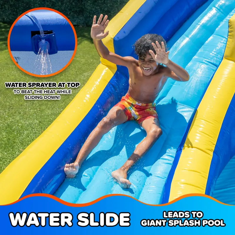 Photo 1 of ***Partial set****
Sportspower™ Big Wave II Inflatable Water Slide 