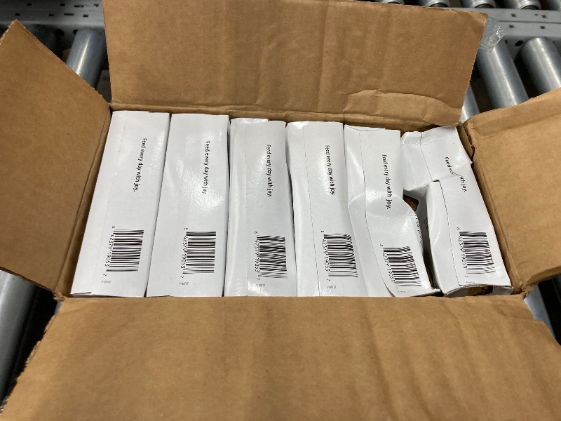 Photo 1 of  BB 08.16.25 Amazon Brand - Happy Belly Protein Chewy Bars, Peanut, Almond and Dark Chocolate, 5 Count (Pack of 6)