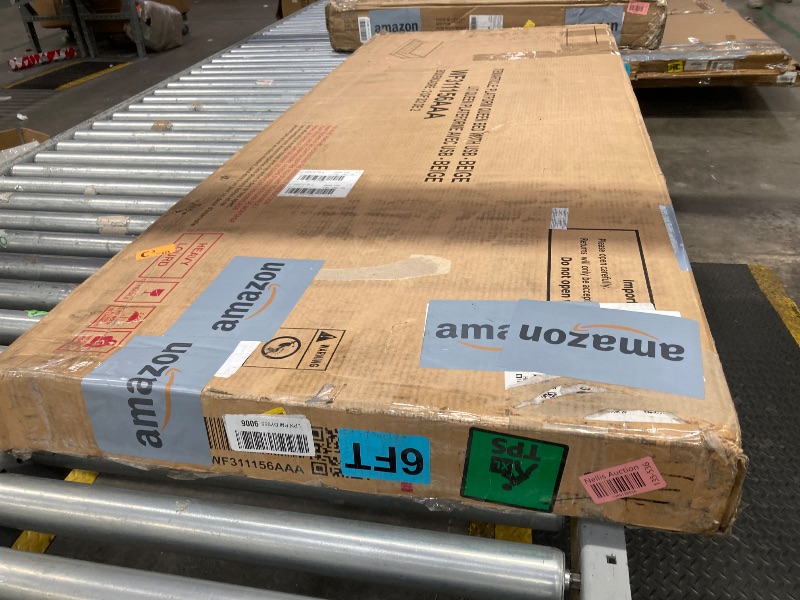 Photo 1 of ***PARTIAL SET**BOX 2 OF 2 ONLY***ZINUS Leah Bamboo Platform Bed Frame with Headboard, No Box Spring Needed, Wood Slat Support, Easy Assembly, Full
