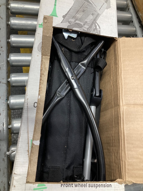 Photo 1 of ***(MISSING PARTY -SELLING AS IS)*** Ingenuity3D Mini Convenience Stroller – Lightweight Stroller with Compact Fold, Multi-Position Recline, Canopy with Pop Out Sun Visor – Umbrella Stroller for Travel and More, Cashew Tan   ***(MISSING ONE WHEEL, BOX RIP