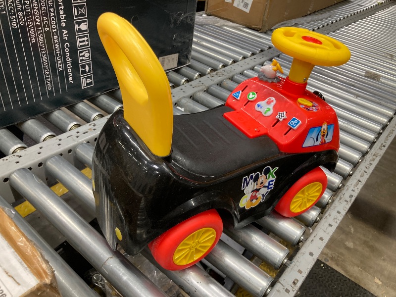 Photo 1 of *Kiddieland Disney Mickey Foldable Handle Unisex Push & Pedal Ride-Ons 4.9 lb
