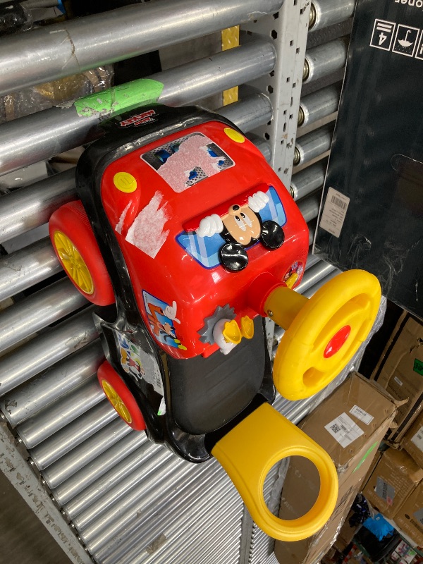 Photo 1 of *Kiddieland Disney Mickey Foldable Handle Unisex Push & Pedal Ride-Ons 4.9 lb