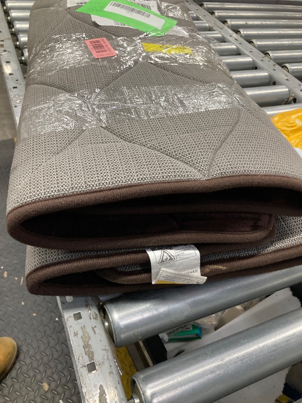 Photo 1 of ***2 MATS INCLUDED***Smiry Memory Foam Bathroom Rugs Ultra Soft & Non-Slip Bath Mat 24 X36 Coffee