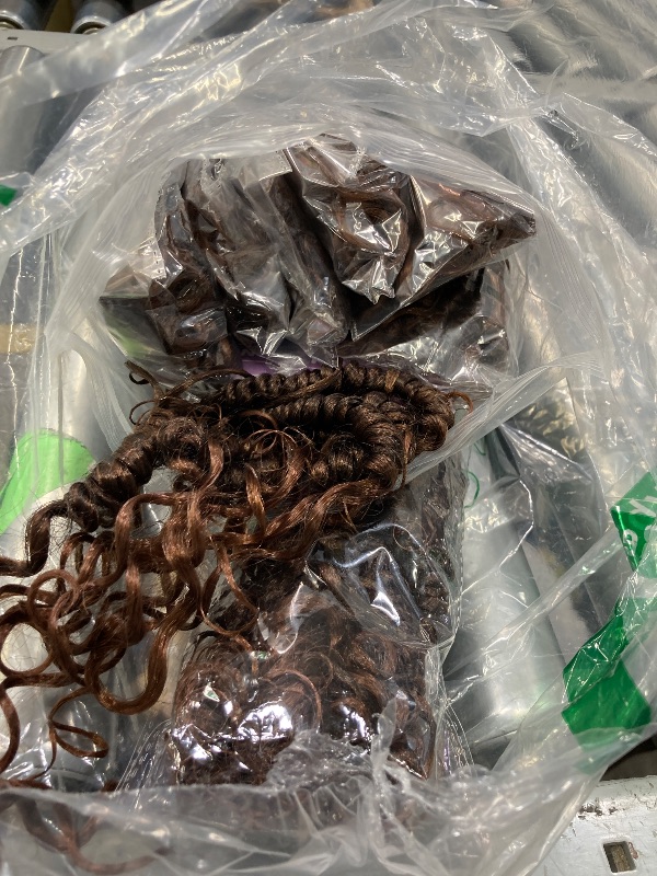 Photo 1 of ***1 PACK MISSING***7 TOTAL***Boho Crochet Passion Twist Hair Pre looped, 14 Inch Goddess Passion Twist Crochet Hair with Curly Ends 8 Packs Ombre Light Brown Pre-twisted Bohemian Crochet Braids (8 PCS/88 STRANDS, T30)